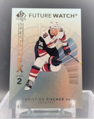 Christian Fischer 2017-18 - Rookie Future Watch Fx Level 2 Sp Authentic